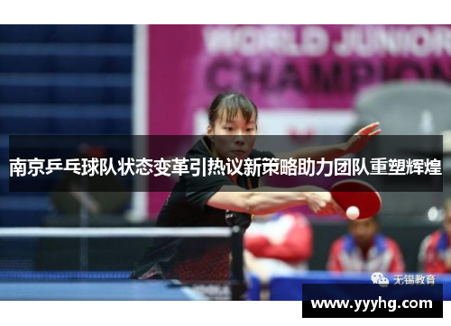 南京乒乓球队状态变革引热议新策略助力团队重塑辉煌